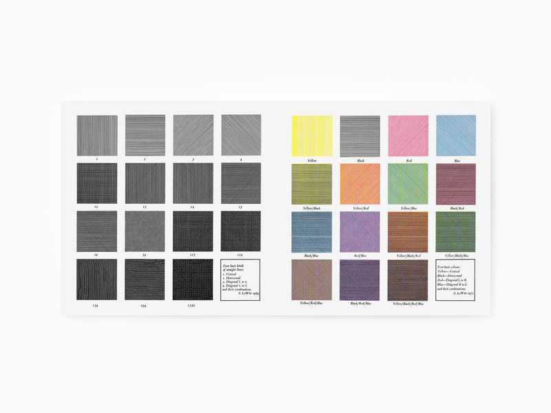 Sol LeWitt - Quatre types fondamentaux de lignes et de couleurs