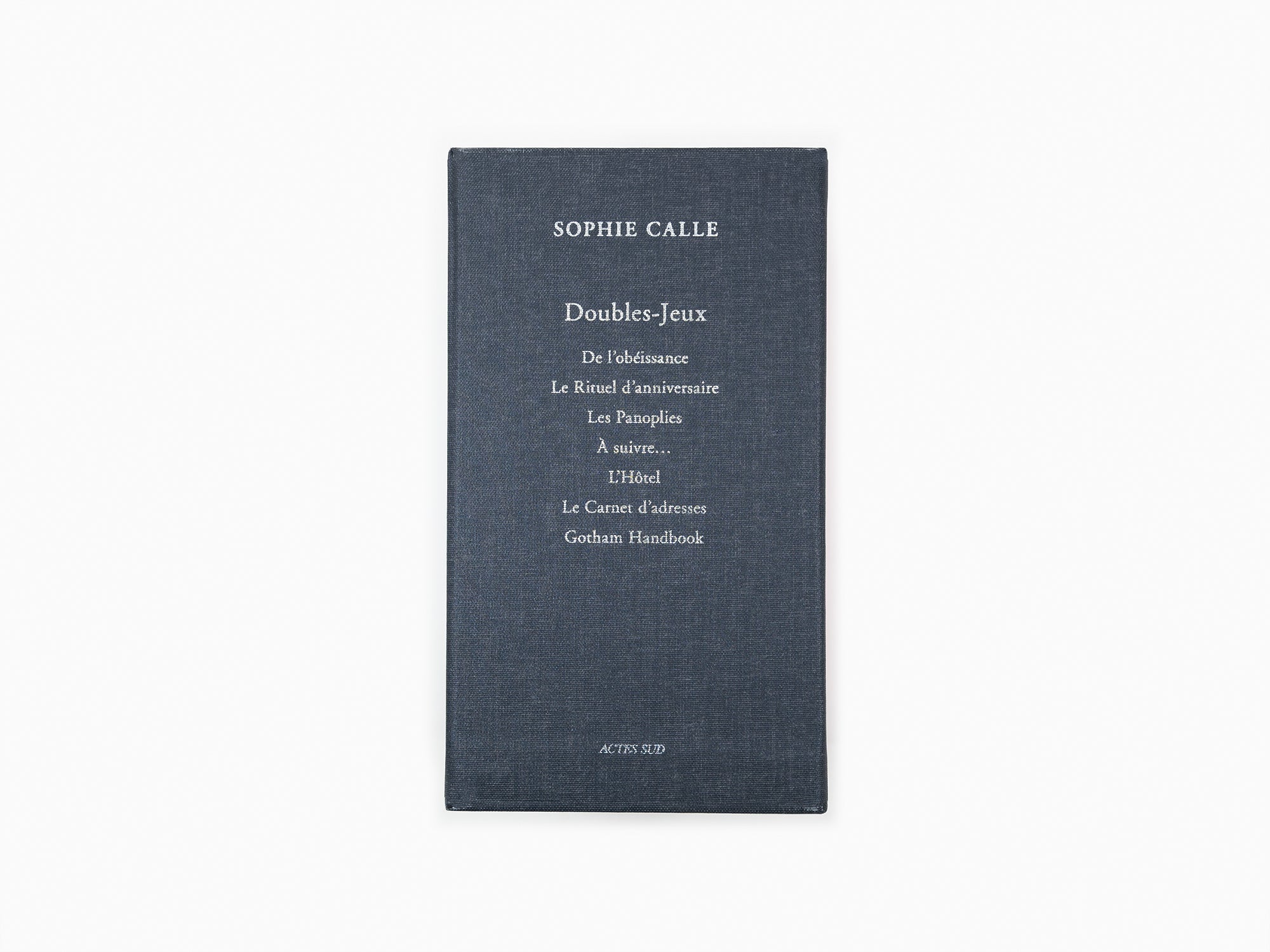 Sophie Calle - Doubles-Jeux (coffret)