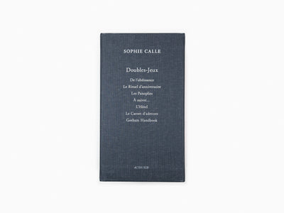 Sophie Calle - Doubles-Jeux (coffret)