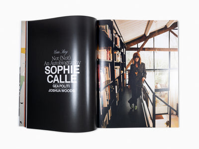Sophie Calle - Flash Art Issue Spring 2025