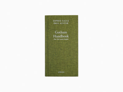 Sophie Calle - Gotham handbook (Livre VII)