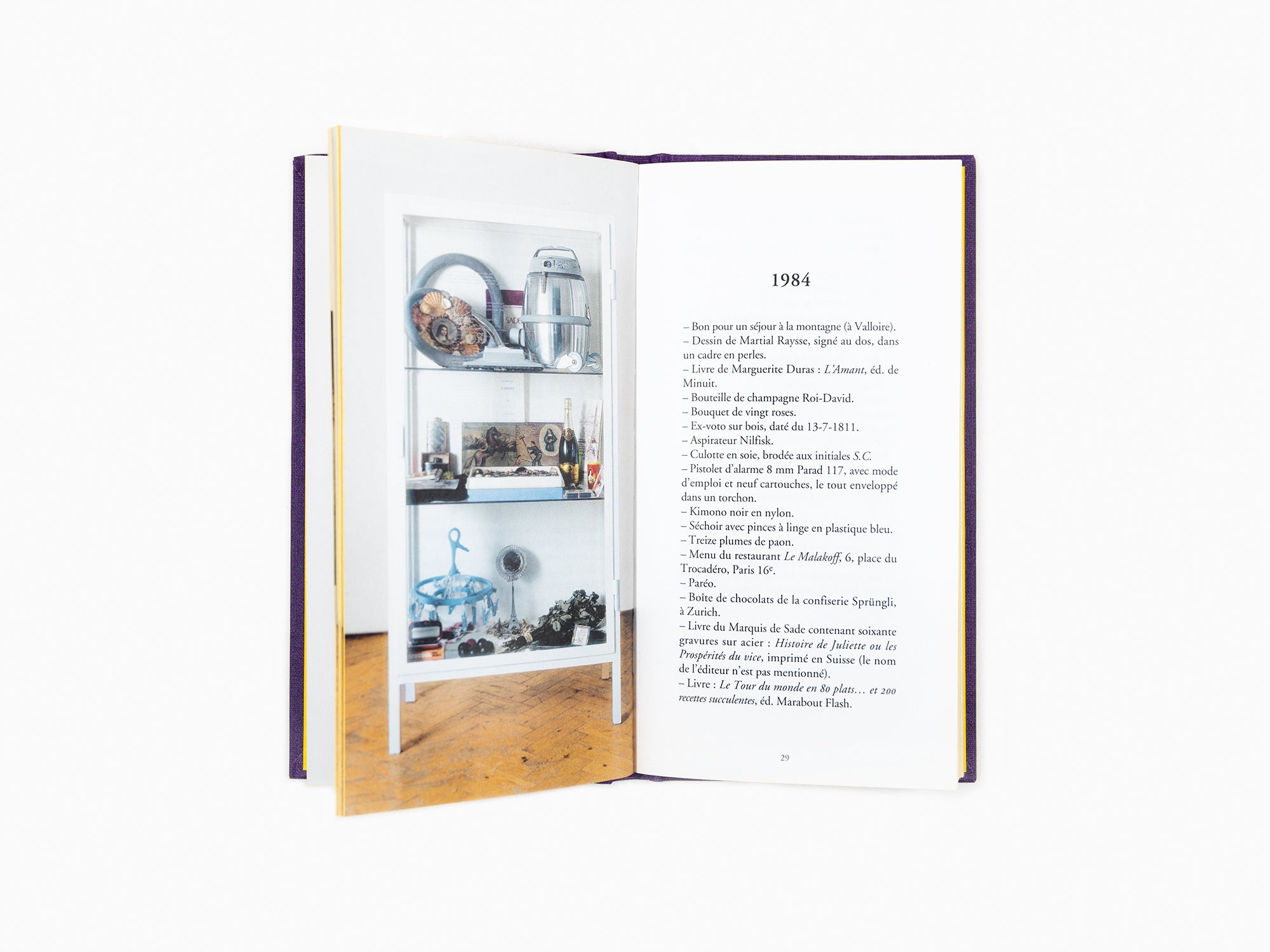 Sophie Calle - Le rituel d'anniversaire (Livre II)