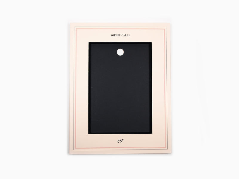 Sophie Calle - Noire dans Blanche (ed. de tête)