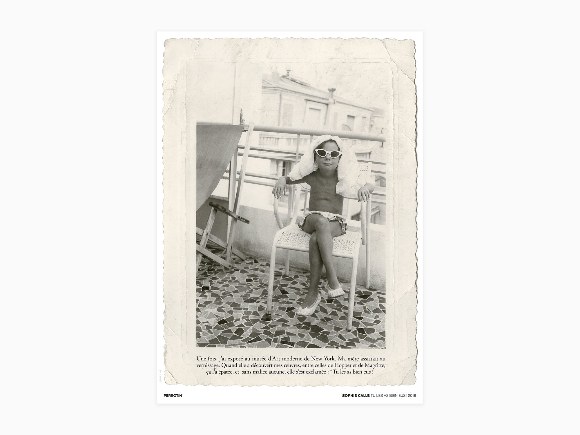 Sophie Calle - Tu les as bien eus ! (poster standard)