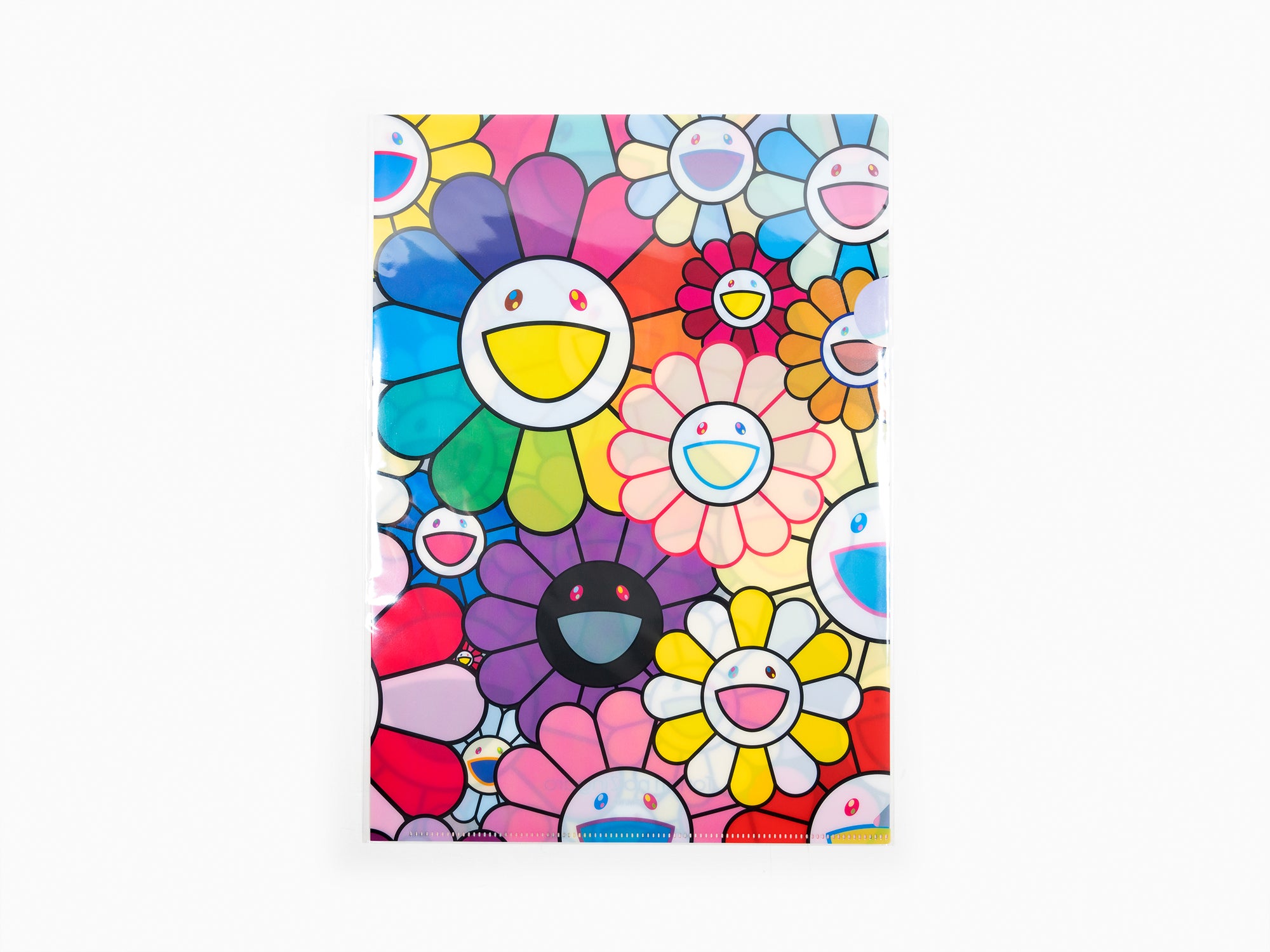 Takashi Murakami - Dossier transparent Champ de fleurs "Genesis"