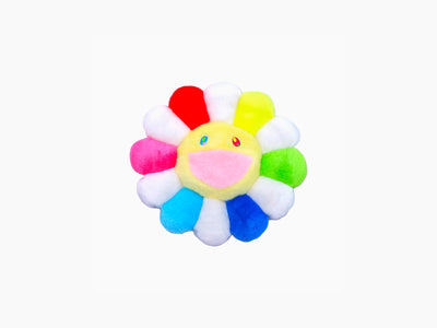 Takashi Murakami - coussin fleur - 30 cm - Multicolore