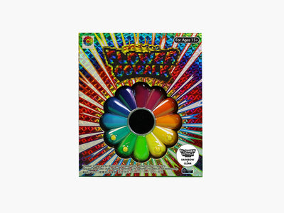 Takashi Murakami - FLOWER GO WALK COLOR / Aurora : Rainbow x Clear (avec FLOWER GO WALK CARD)