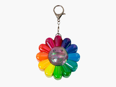 Takashi Murakami - FLOWER GO WALK COLOR / Aurora : Rainbow x Clear (avec FLOWER GO WALK CARD)