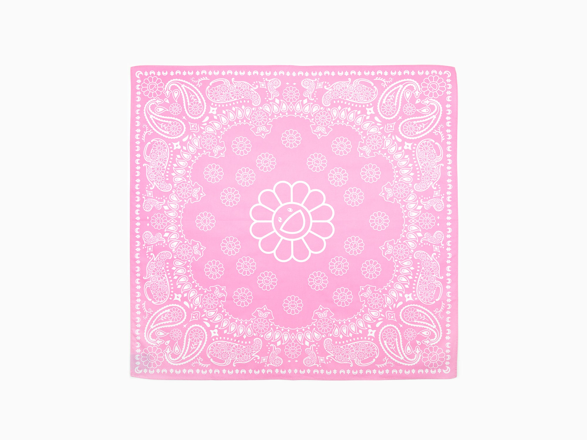 Takashi Murakami - Bandana Paisley à fleurs
