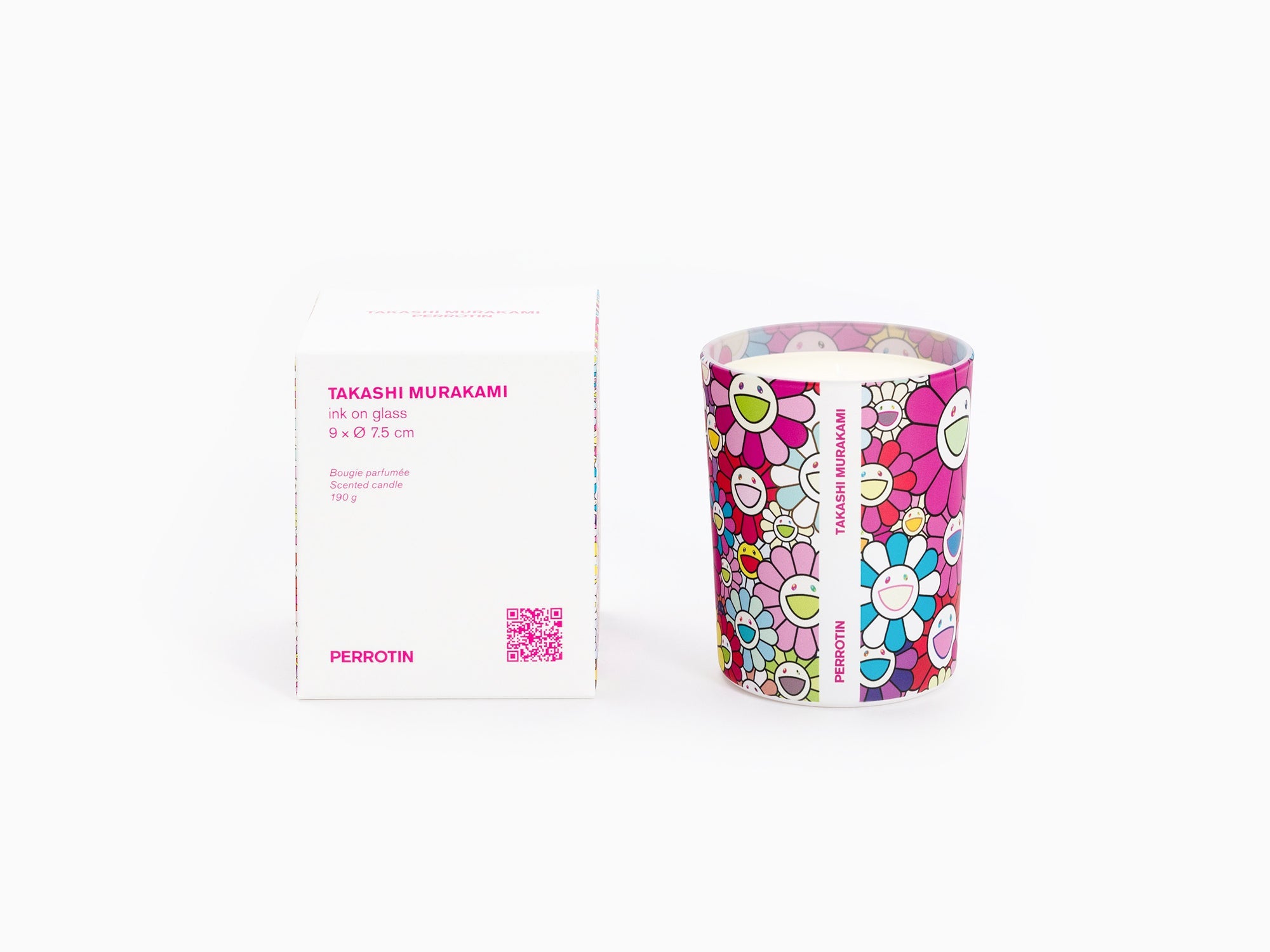Perrotin x Takashi Murakami - Bougie (rose)