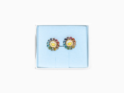 Takashi Murakami x Liquem - Boucles d'oreilles fleurs