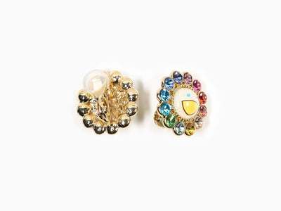 Takashi Murakami x Liquem - Boucles d'oreilles fleurs