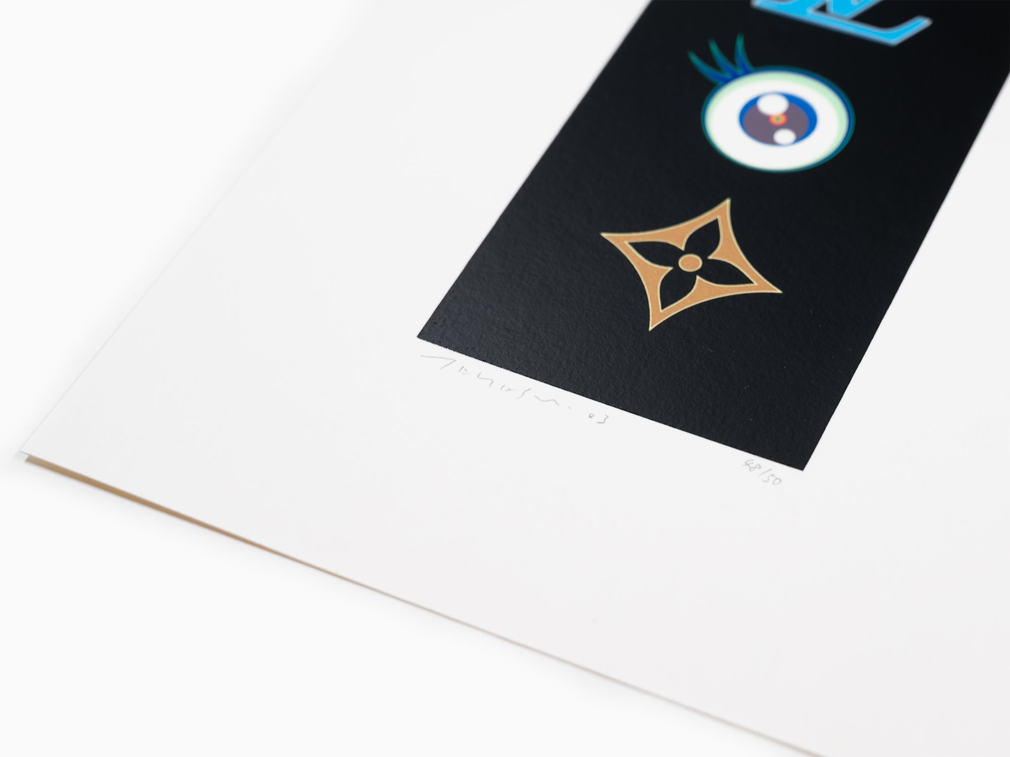 Takashi Murakami - Eye Love SUPERFLAT < Eye Blue >