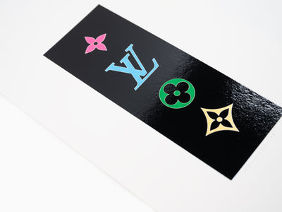 Takashi Murakami - SUPERFLAT Monogramme coloré (Noir)