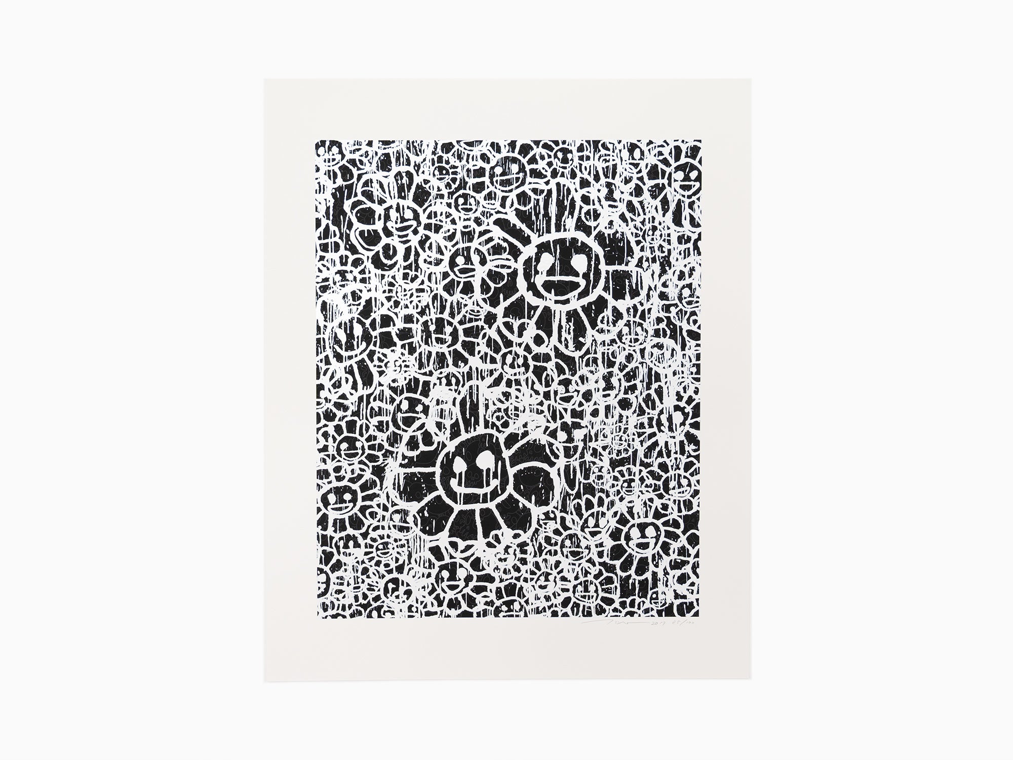 Takashi Murakami x MADSAKI - Flowers A Black (titre provisoire)