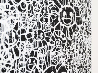 Takashi Murakami x MADSAKI - Flowers A Black (titre provisoire)
