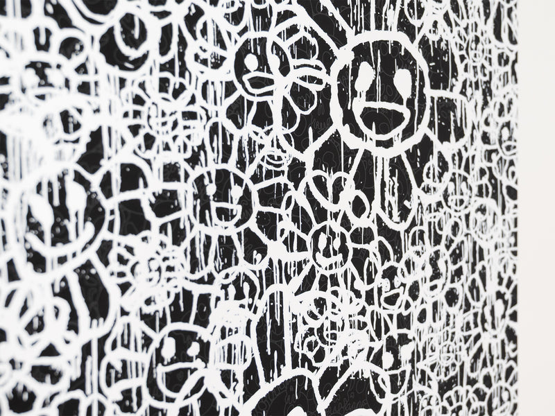 Takashi Murakami x MADSAKI - Flowers A Black (titre provisoire)