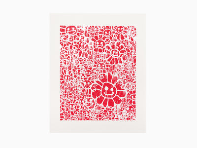 Takashi Murakami x MADSAKI - Flowers B Red (titre provisoire)
