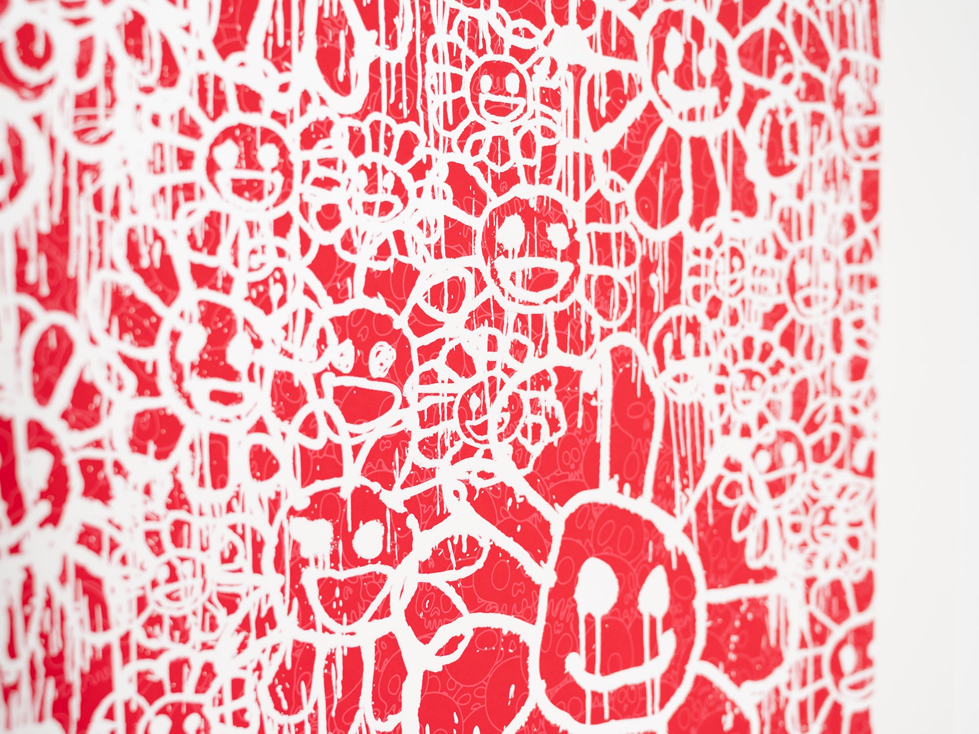 Takashi Murakami x MADSAKI - Flowers B Red (titre provisoire)