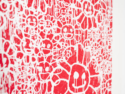 Takashi Murakami x MADSAKI - Flowers B Red (titre provisoire)
