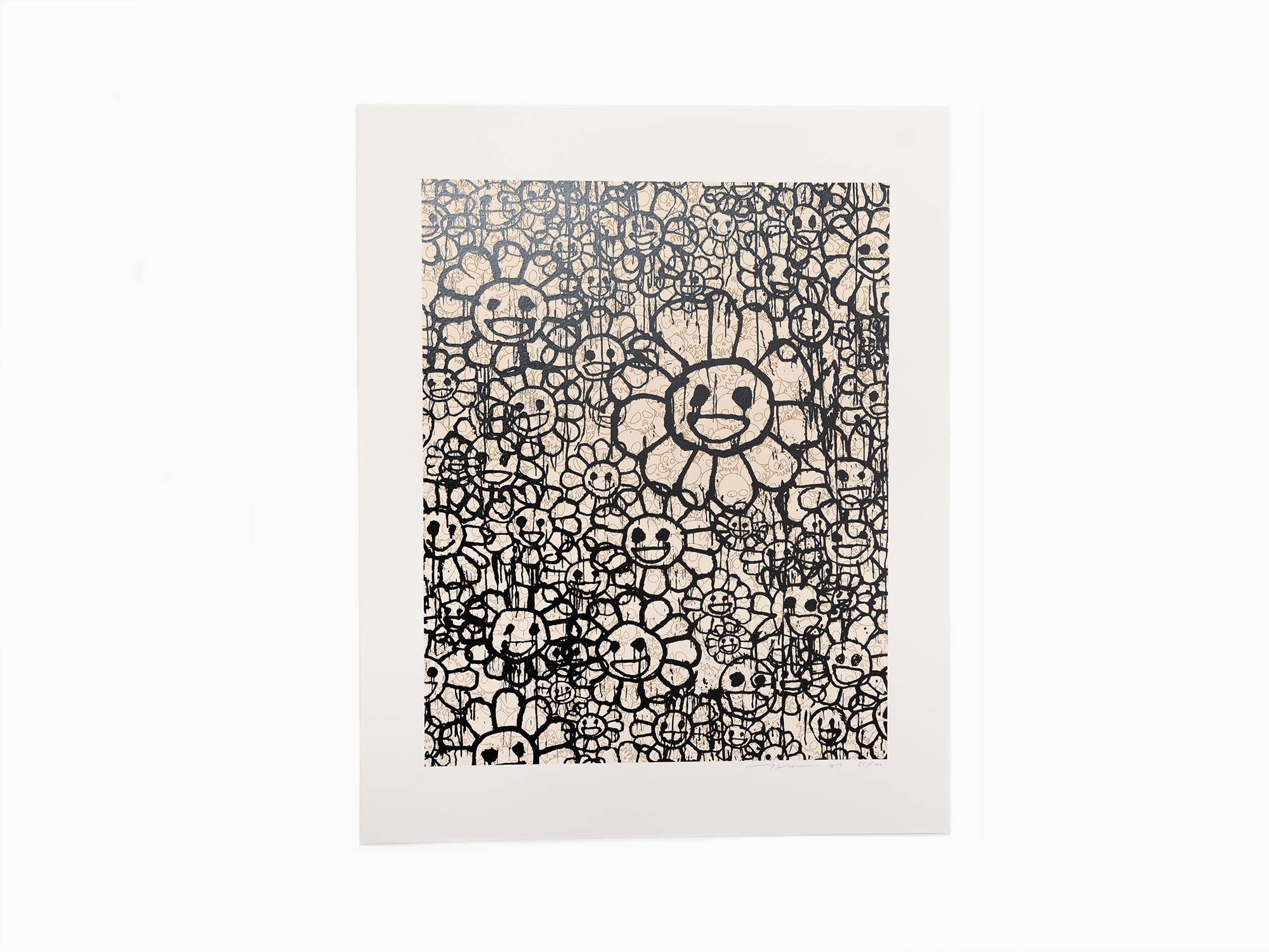 Takashi Murakami x MADSAKI - Flowers C Beige (titre provisoire)