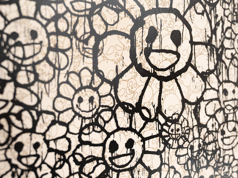 Takashi Murakami x MADSAKI - Flowers C Beige (titre provisoire)