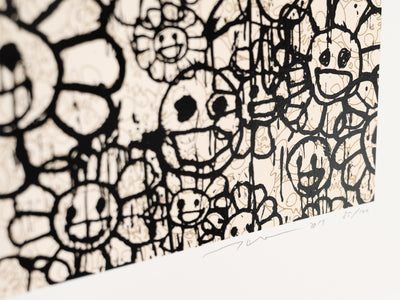 Takashi Murakami x MADSAKI - Flowers C Beige (titre provisoire)