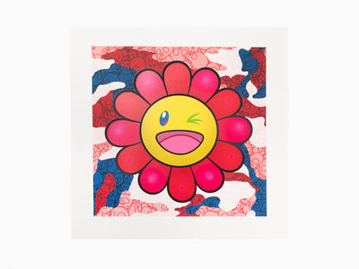 Takashi Murakami - Murakami.Flower #4441 Warhol Camouflage