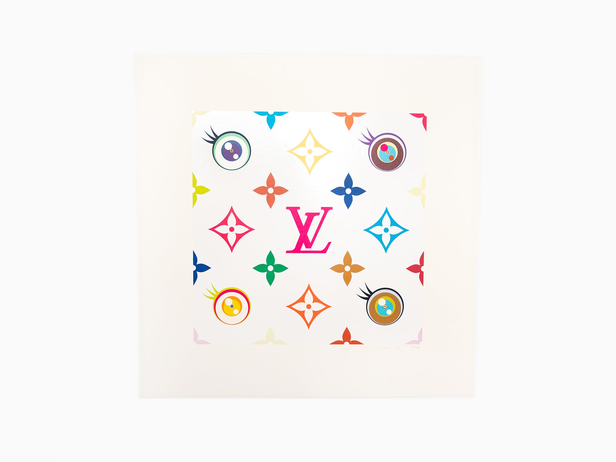 Takashi Murakami - Eye Love SUPERFLAT < Pink >