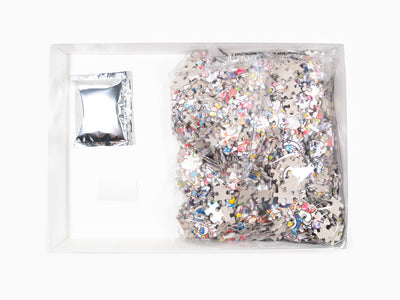 Takashi Murakami - SKULLS & FLOWERS CASTLE WALL IN THE SKY puzzle