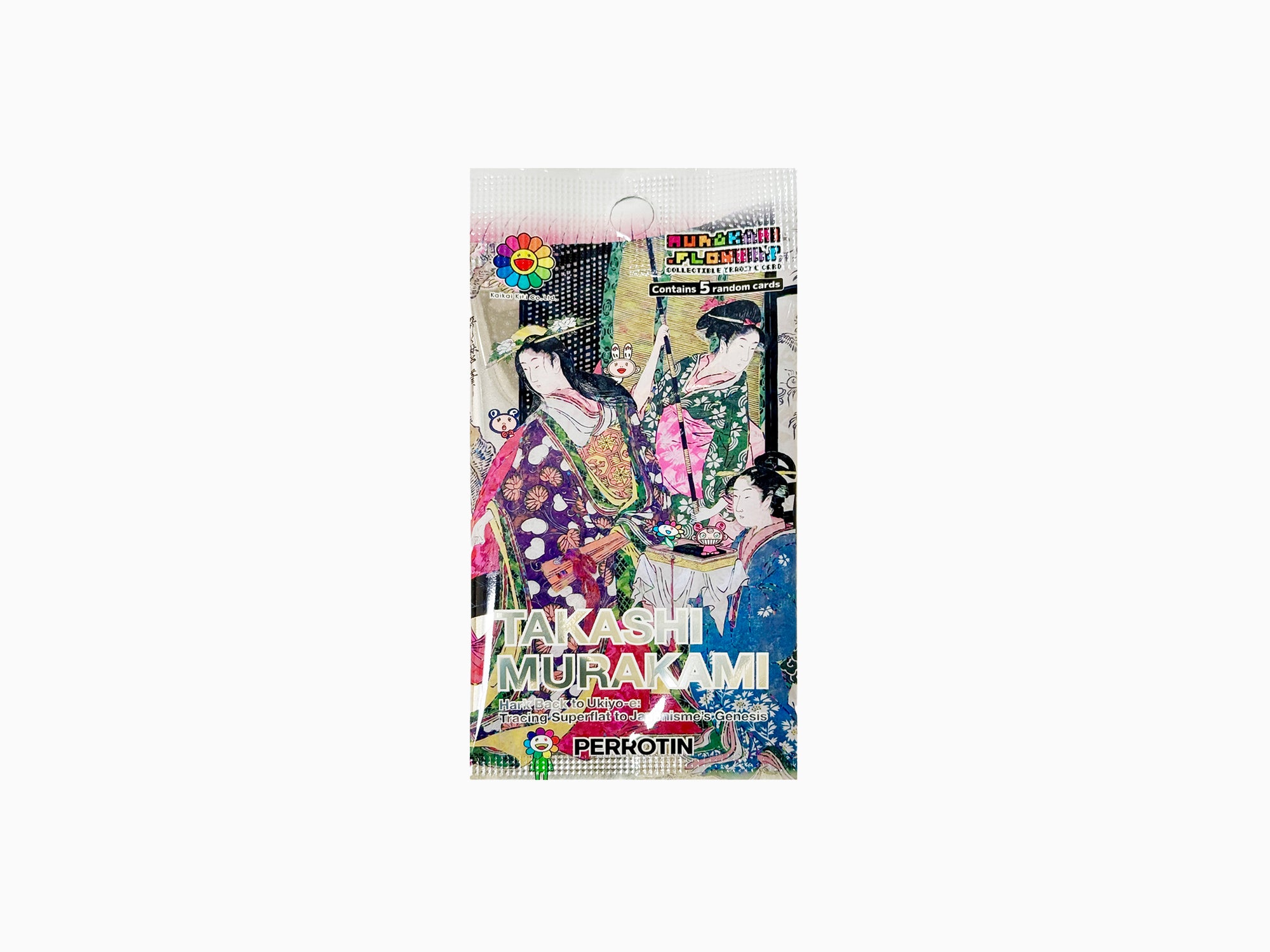 Takashi Murakami - Cartes à collectionner - Retour à l'ukiyo-e : des origines du superflat à la genèse du japonisme (lot de 5)