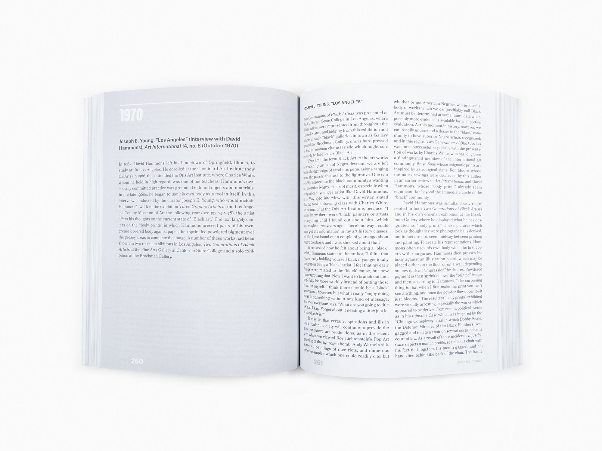 Le lecteur de l'âme d'une nation. Écrits par et sur les artistes noirs américains, 1960-1980