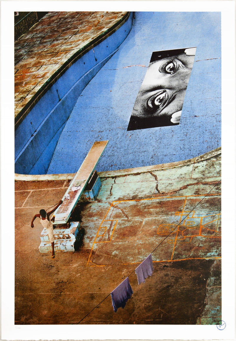 JR - 28 Millimètres, Women Are Heroes - Swimming Pool, Liberia 2008