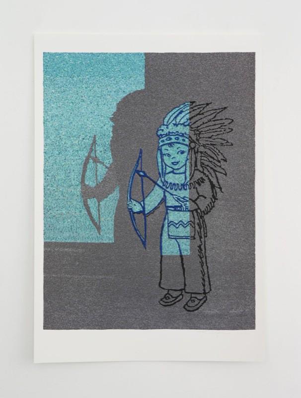 Farhad Moshiri - Indian Boy in the Spot Light