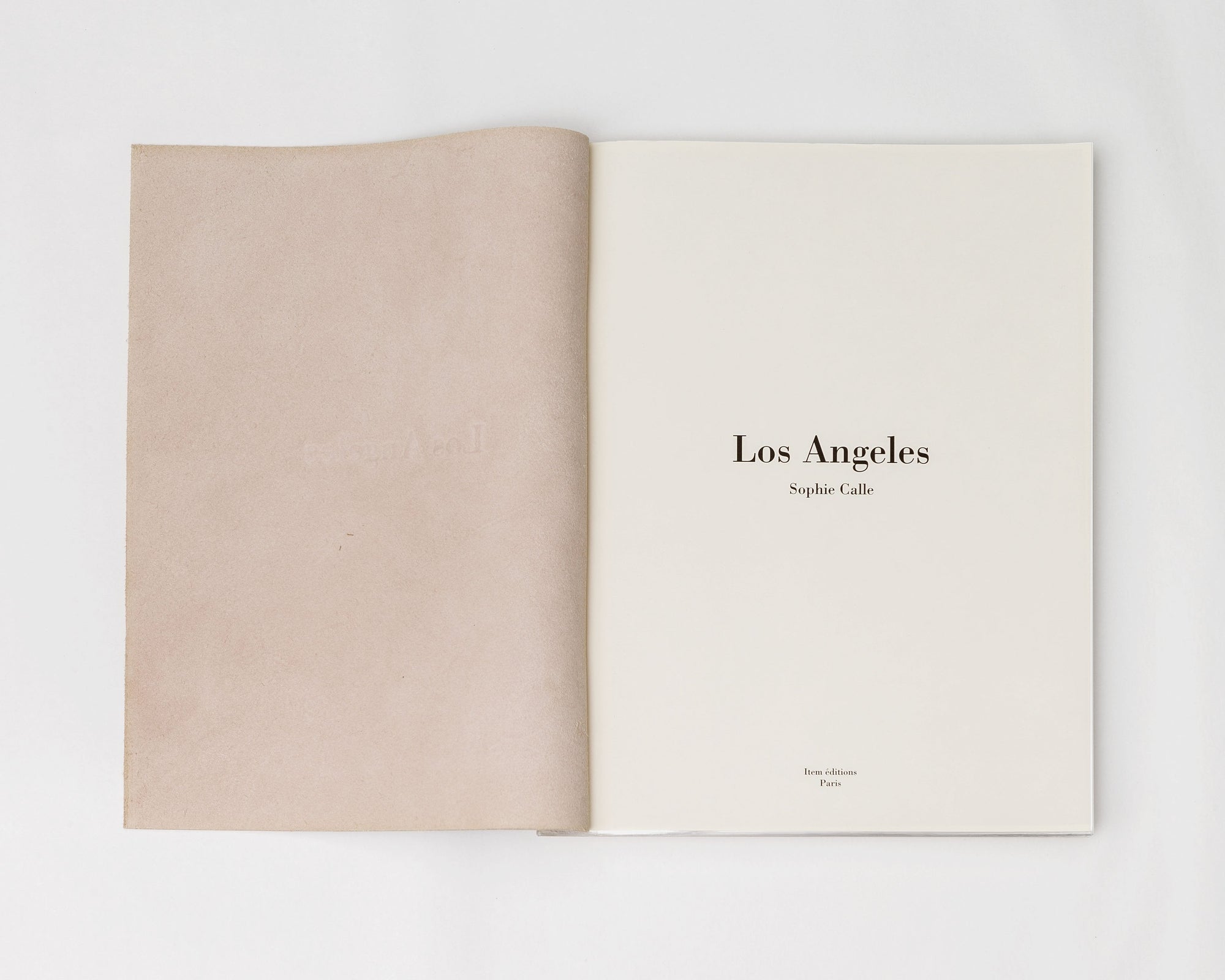 Sophie Calle - Los Angeles