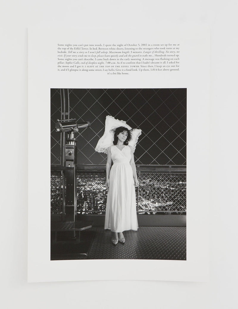 Sophie Calle - "Room with a view".