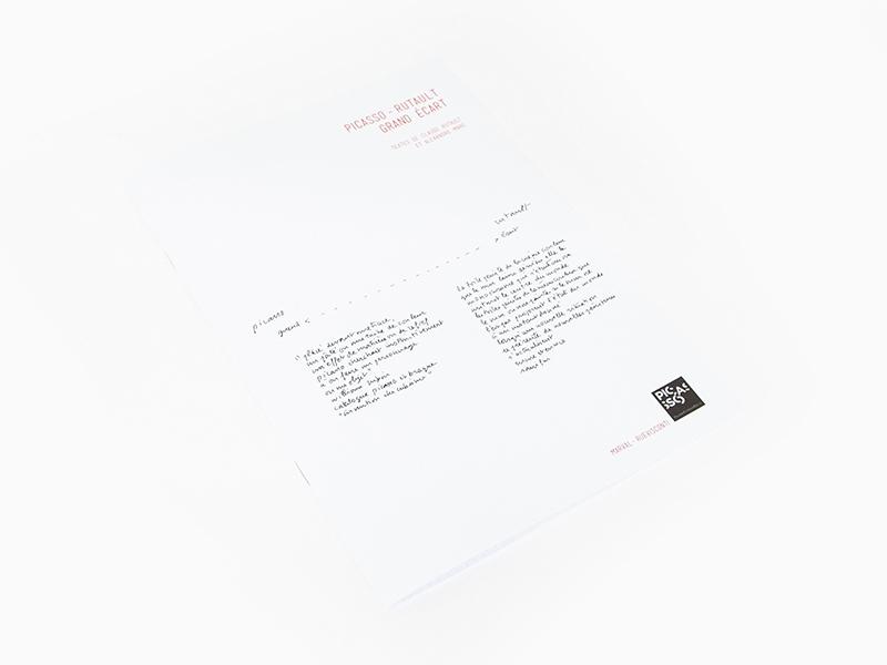 Claude Rutault - Le grand ecart (musée Picasso)