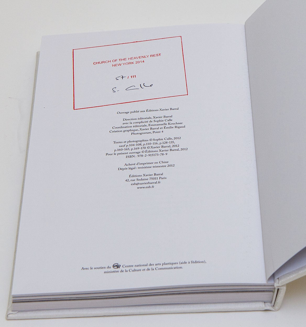 Sophie CALLE - Rachel Monique (Edition spéciale en anglais)