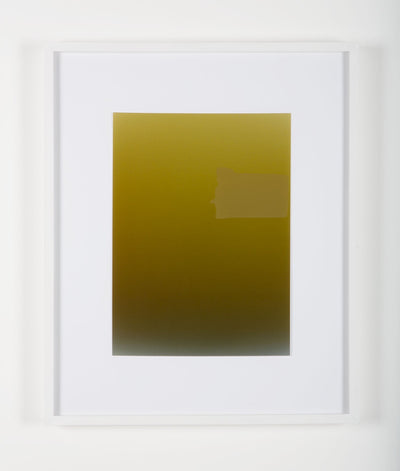 Pieter VERMEERSCH - Untitled (C print et sérigraphie khaki)
