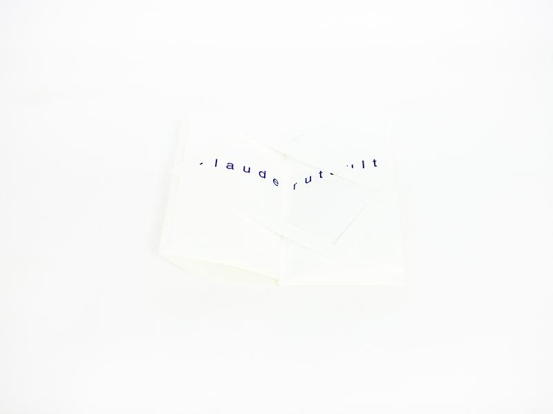 Claude Rutault - Marie Louise