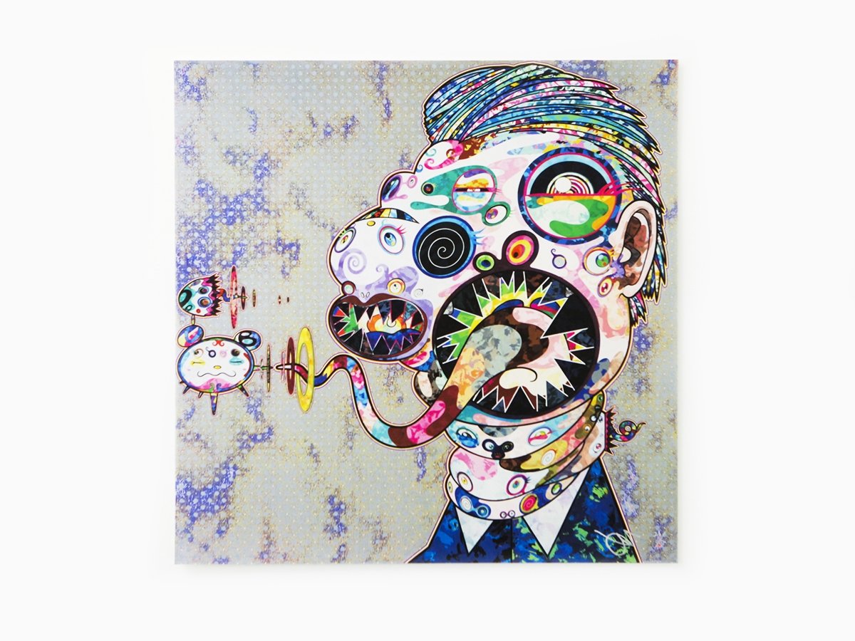 Takashi Murakami - Homage to Francis Bacon 2 (panneau droit homme)