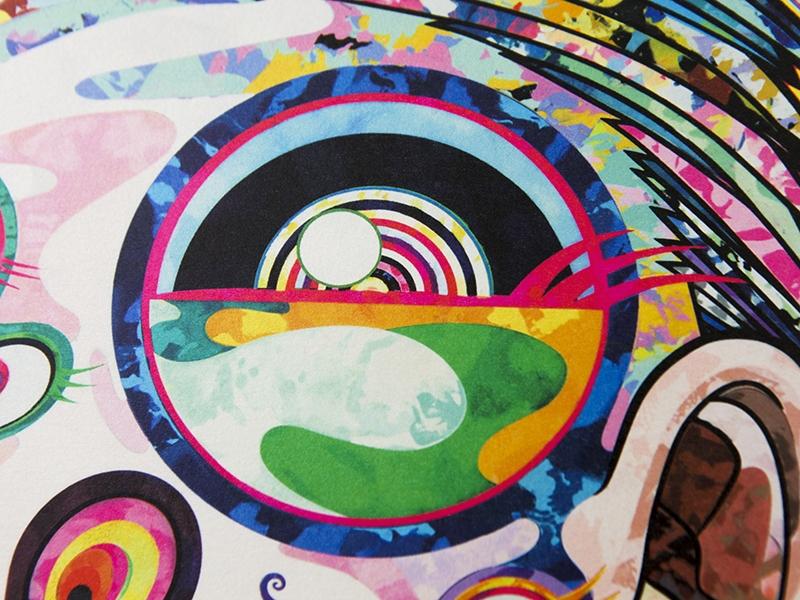 Takashi Murakami - Homage to Francis Bacon 2 (panneau droit homme)