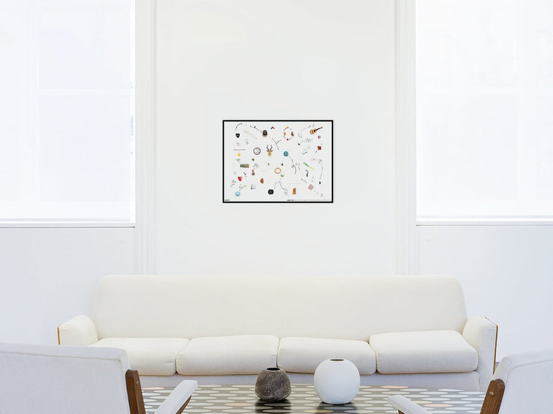 Gabriel Rico - II Mural, From the series - Reduccion… - poster standard