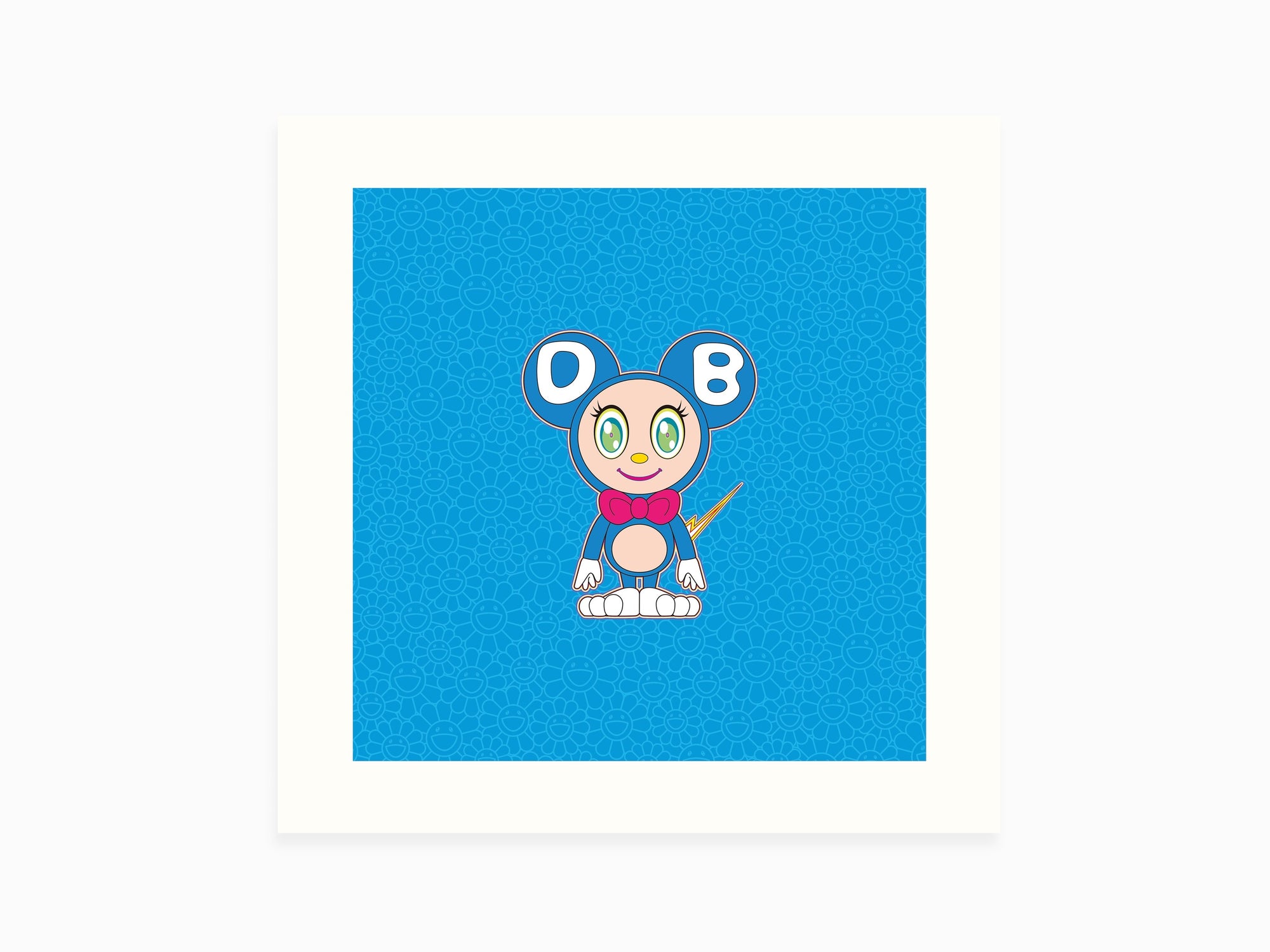 Takashi Murakami - DOB (Light Blue)