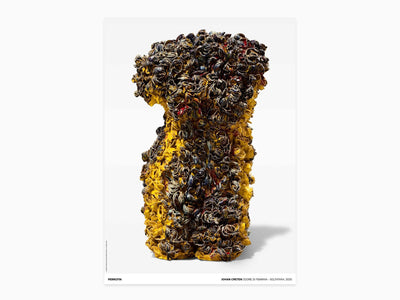 Johan Creten - Odore di femmina - Solfatara, 2020 (poster signé )