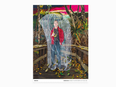 Hernan Bas - How to best suffer swamp life at dusk, 2020 (poster standard)