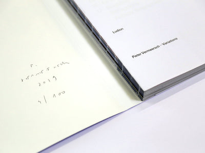 Pieter Vermeersch - Variations (édition de tête) - num. /100 et signé