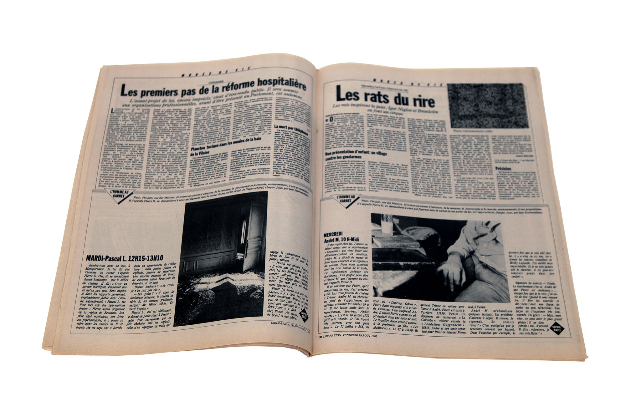 Sophie Calle - Libération