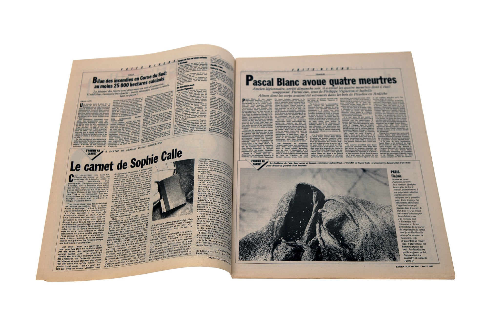 Sophie Calle - Libération