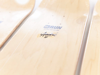 André - Skateboard - Ensemble de 4 planches à roulettes "Ménage à trois ou quatre".